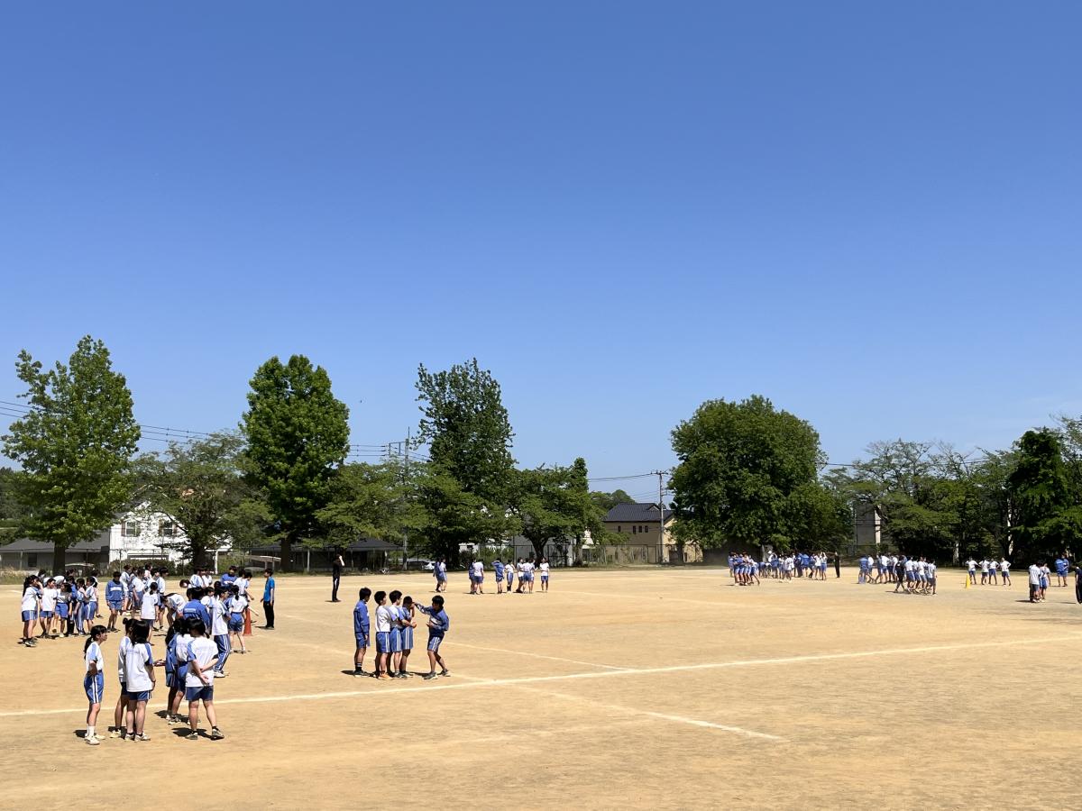 5月19日(火)9年生 スポフェス練習