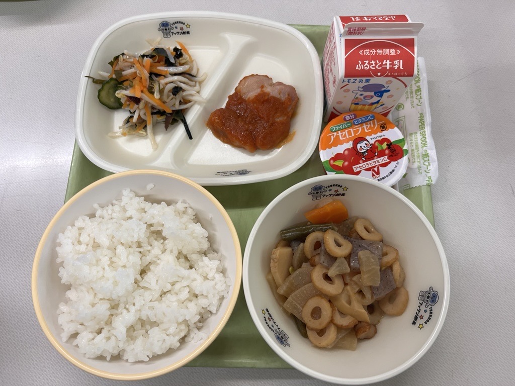 今日の給食は?