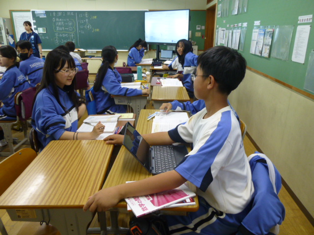 5月20日(水)7年生 数学