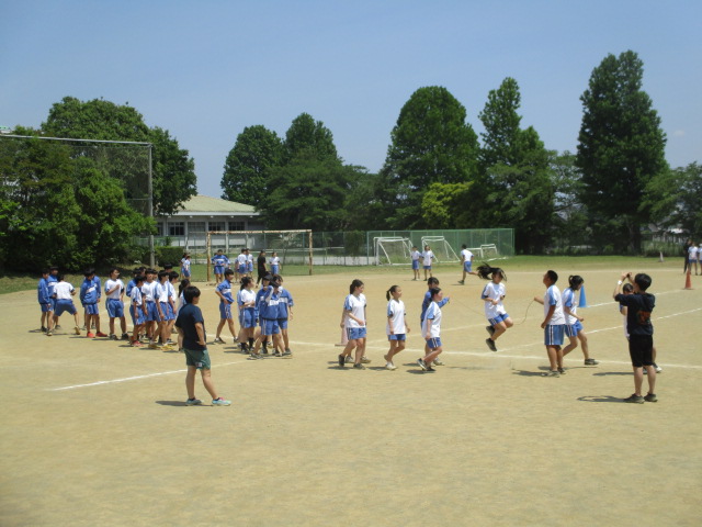 5月20日(水)9年生 スポフェス練習