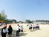 【5年生】体育 ソフトボール投げ