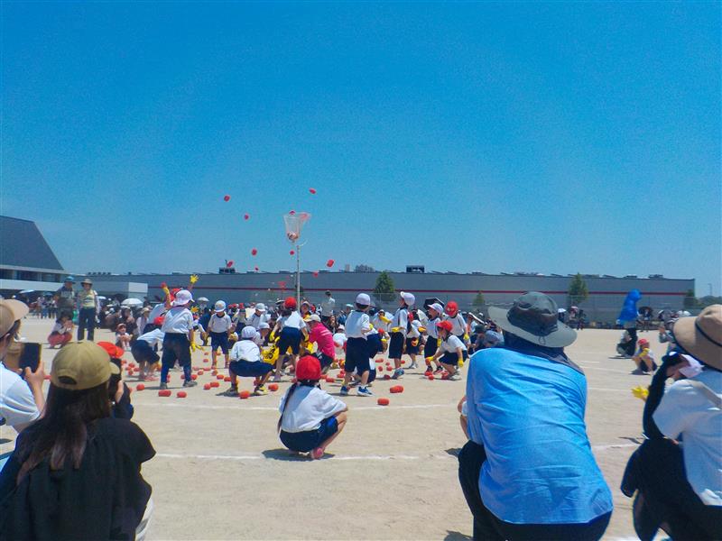 1年生 はじめての運動会!