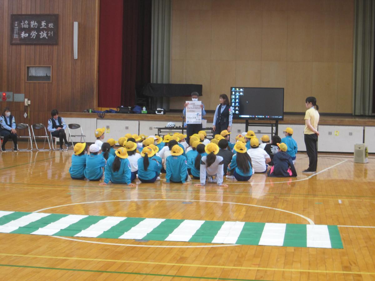 【1・3・5年生】交通安全教室を実施しました!