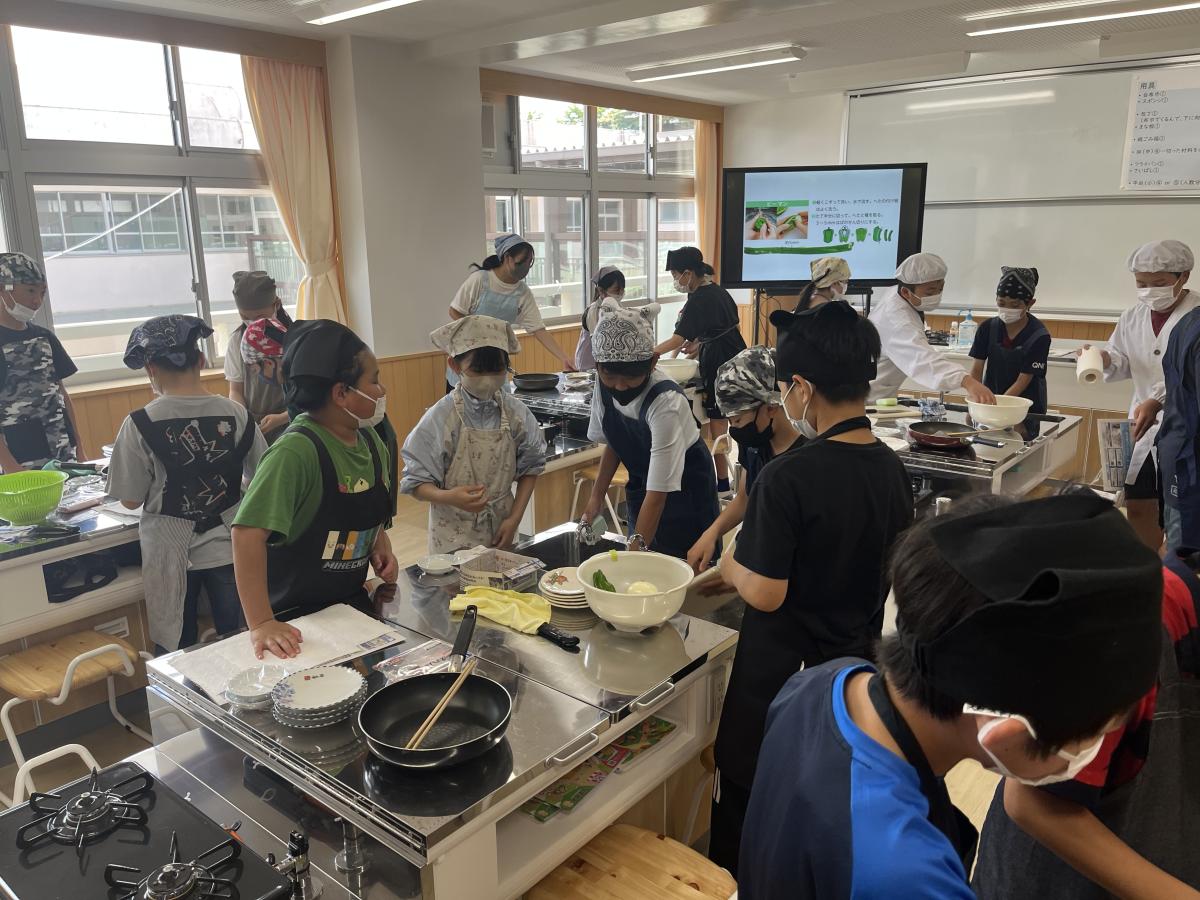 【6年生】ドキドキ!ワクワク!調理実習