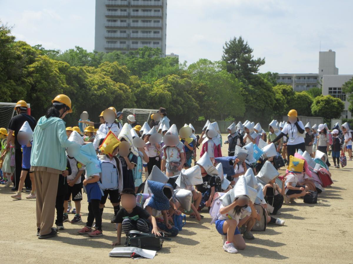 第1回避難訓練・引き渡し訓練を行いました