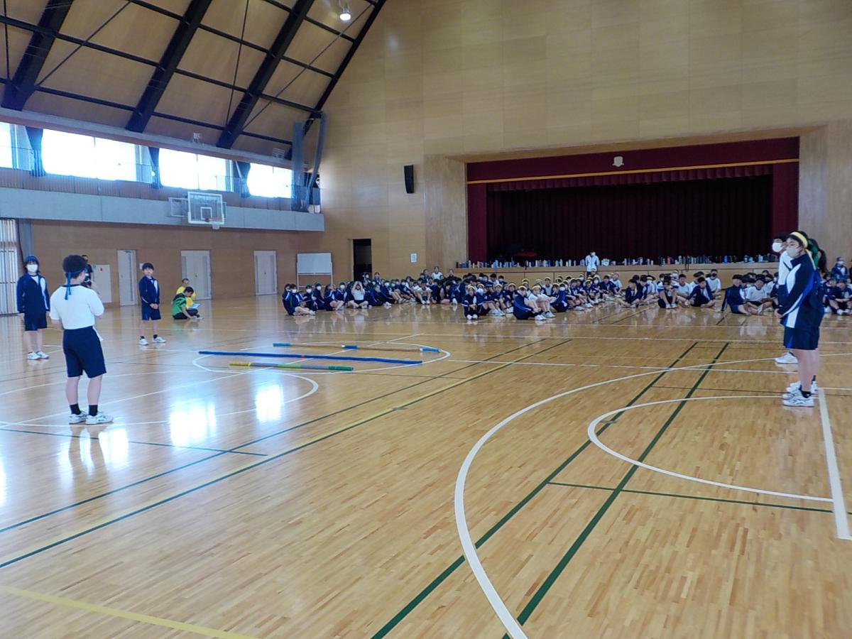 【8年生】 学年種目練習スタート!
