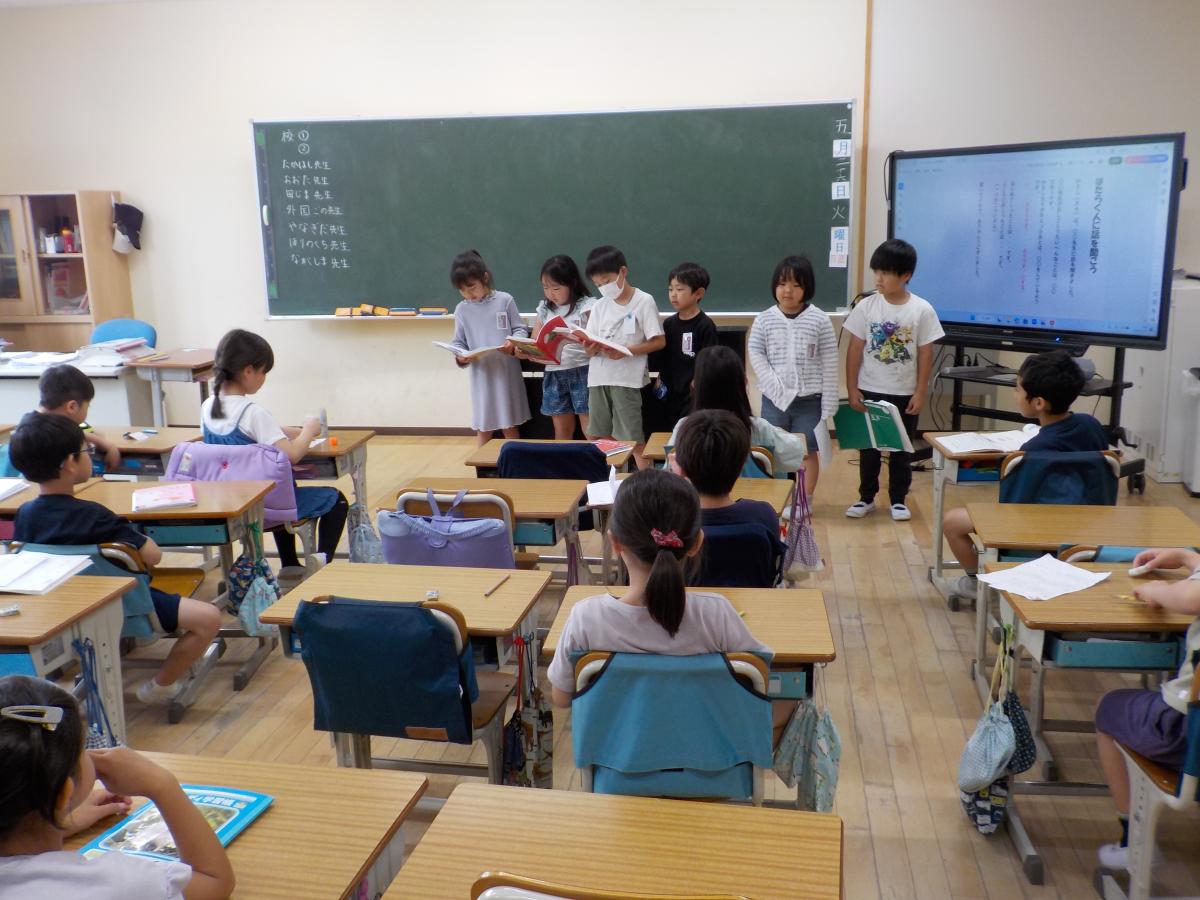 先生にインタビューしたこと発表会