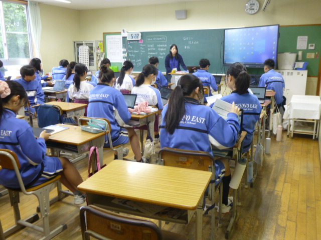 5月27日(水)9年生 英語