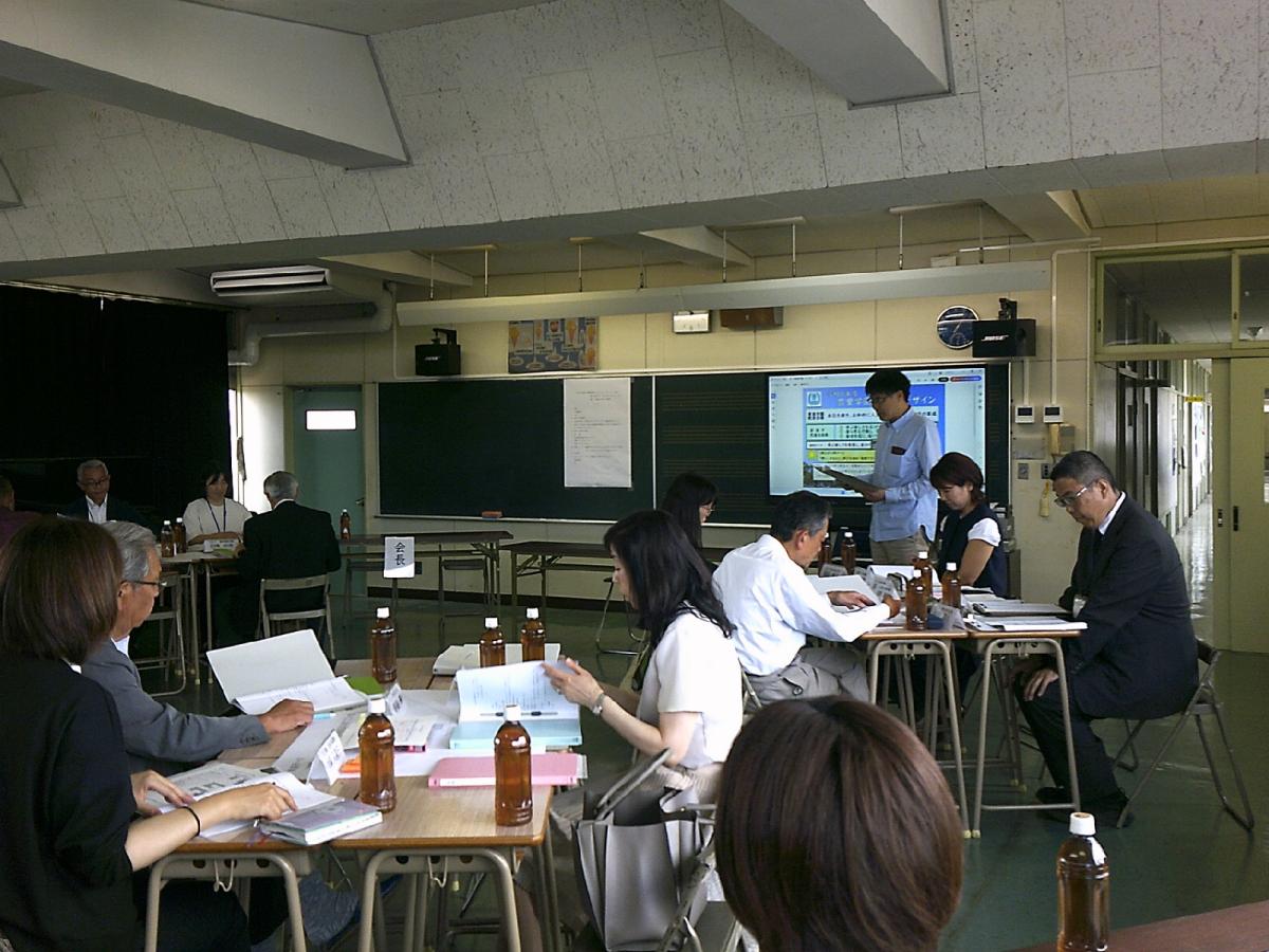 R8第1回豊里学園コミュニティスクール協議会開催!