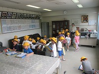 校長室に!学校探検