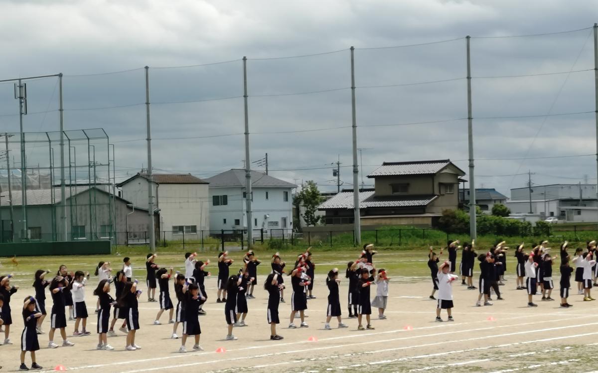 運動会練習ラストスパート