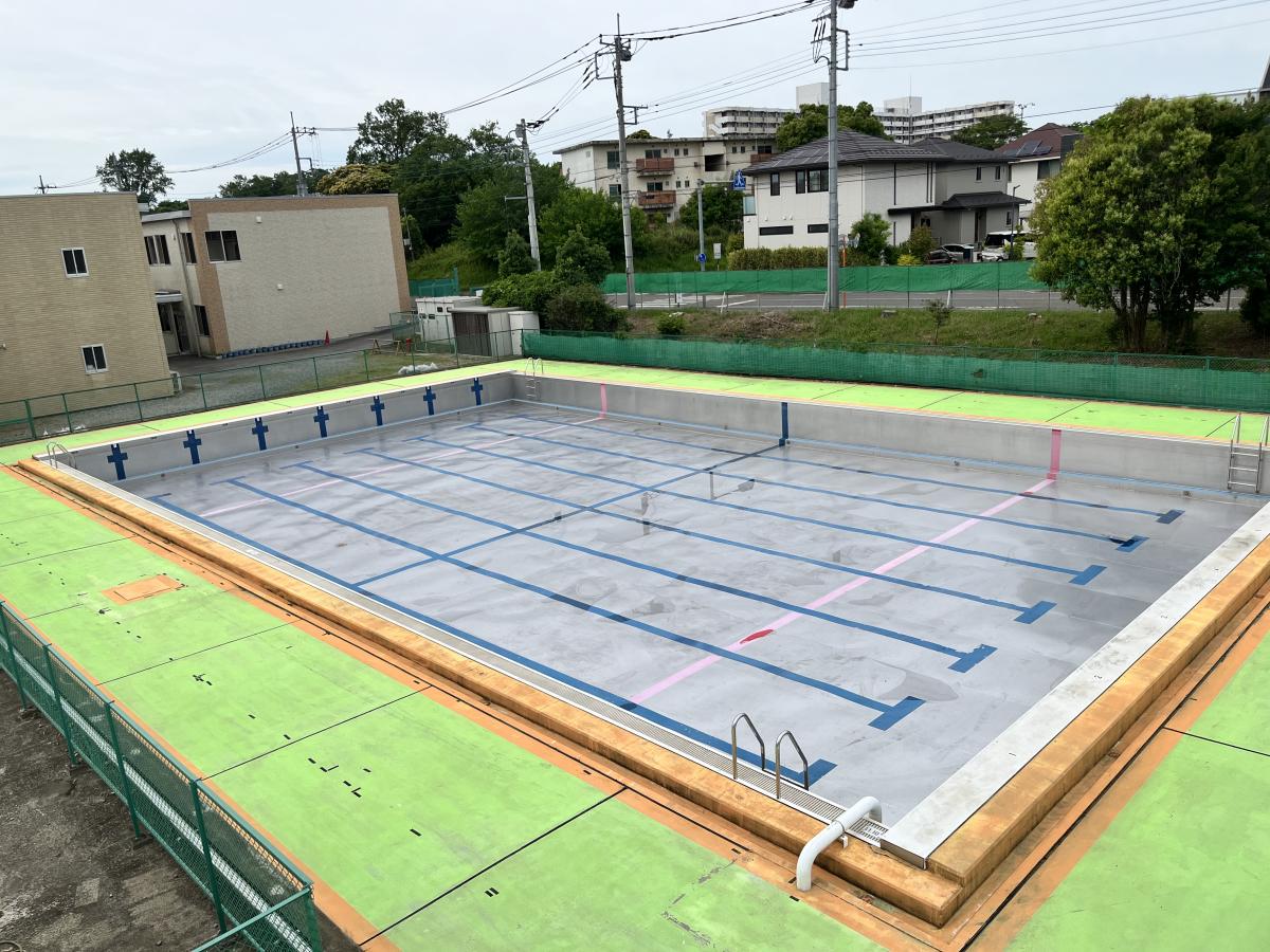 6月2日(火)プールがきれいになりました