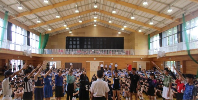 6月2日(火)総体壮行会②