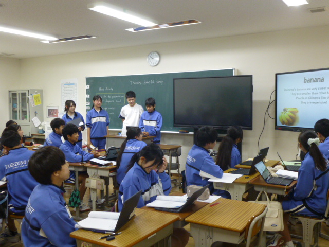 6月4日(木)8年生 英語