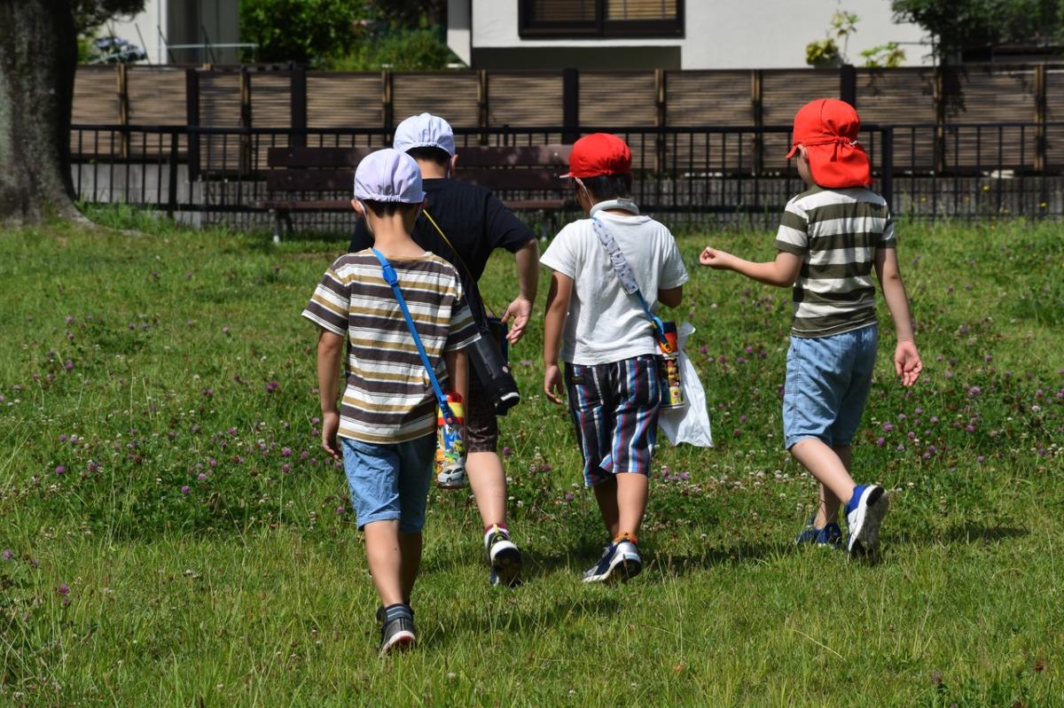 夏の公園探検!夏を探せ!