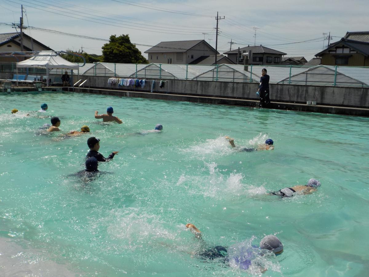 待ちに待った、プール学習が始まりました!