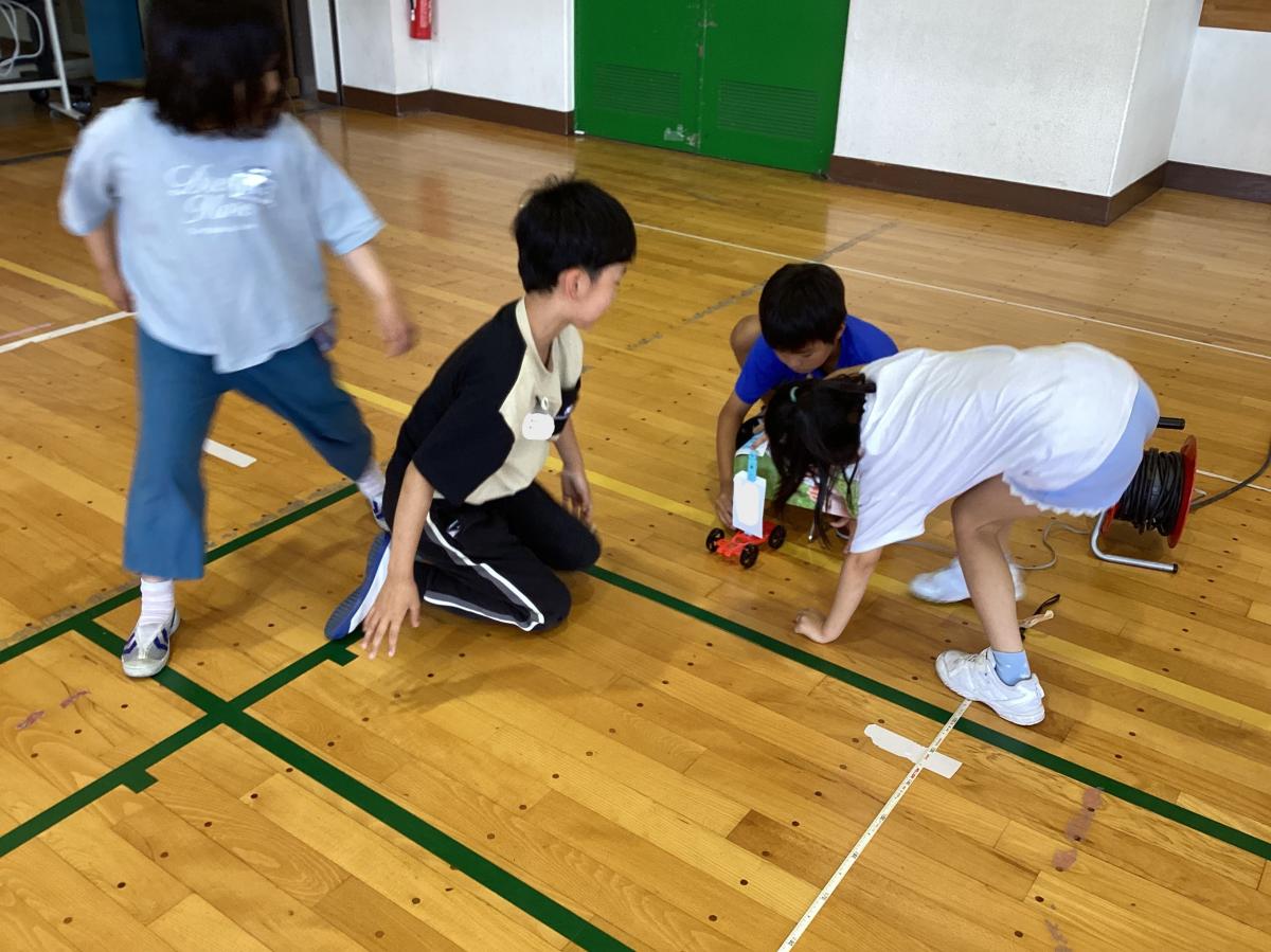 【3年生】風とゴムのはたらき