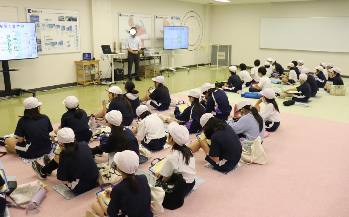 阿見浄水場見学【4年3組】