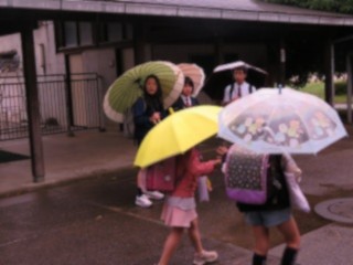 6/18 洞峰学園あいさつ運動~東小~