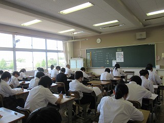 中間テスト 6月22日