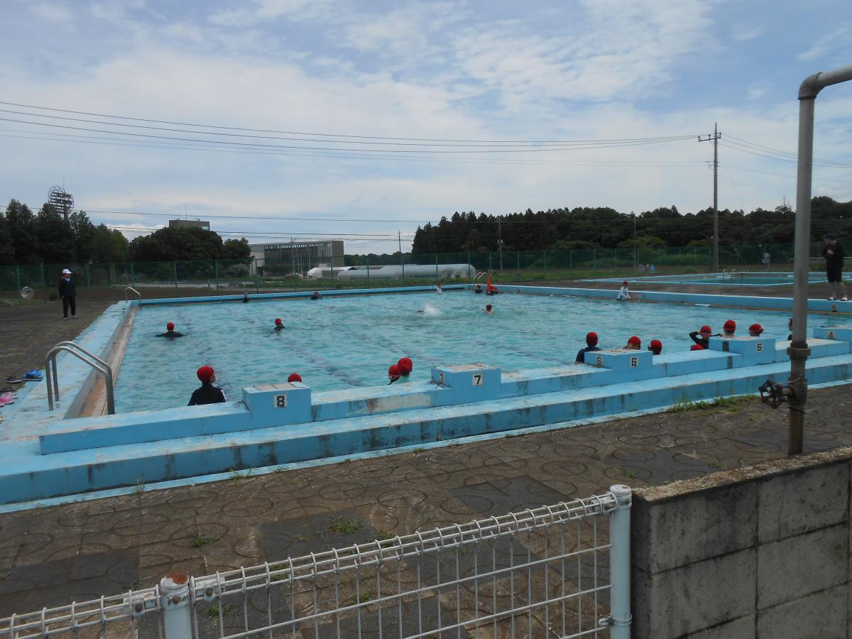 プール学習スタート
