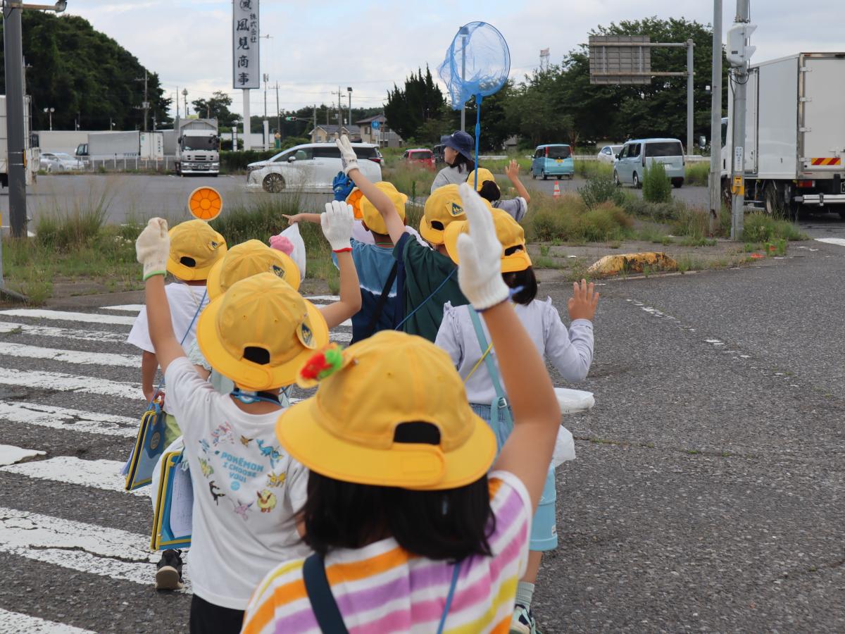 ゴミ拾いもする、まちたんけん!