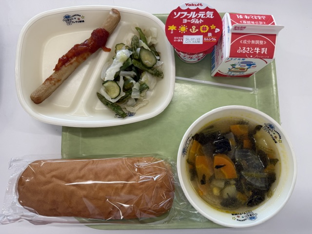 今日(6月24日)の給食