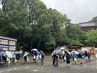 R86年宿泊学習③ 班別行動無事終了