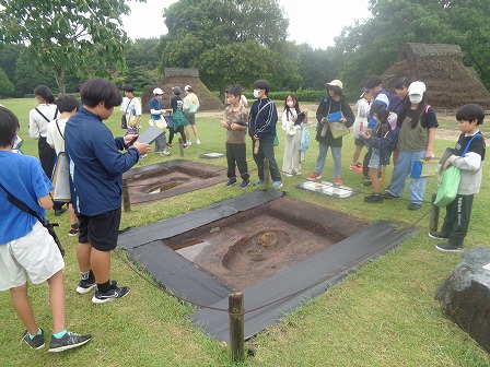 【6/25】上高津貝塚見学