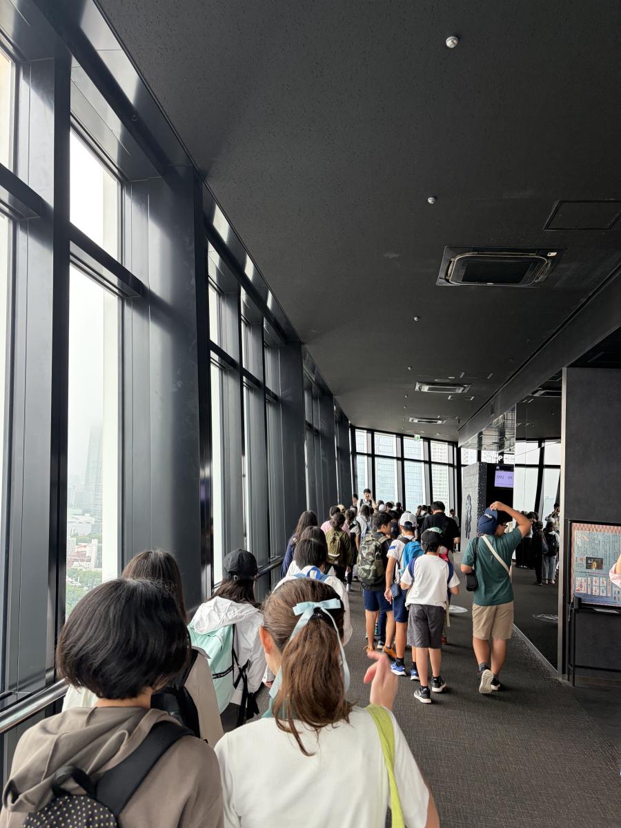 【6学年】修学旅行 東京タワー到着!