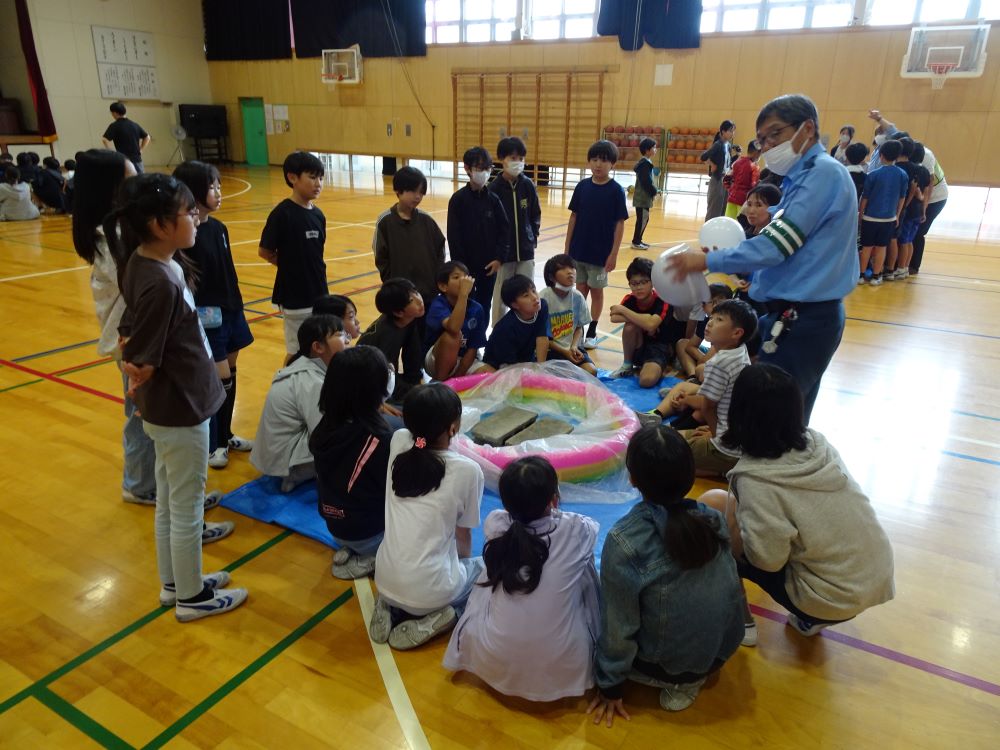 3~6年生の交通安全教室が行われました