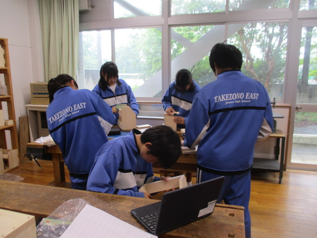 6月29日(月)8年生 技術