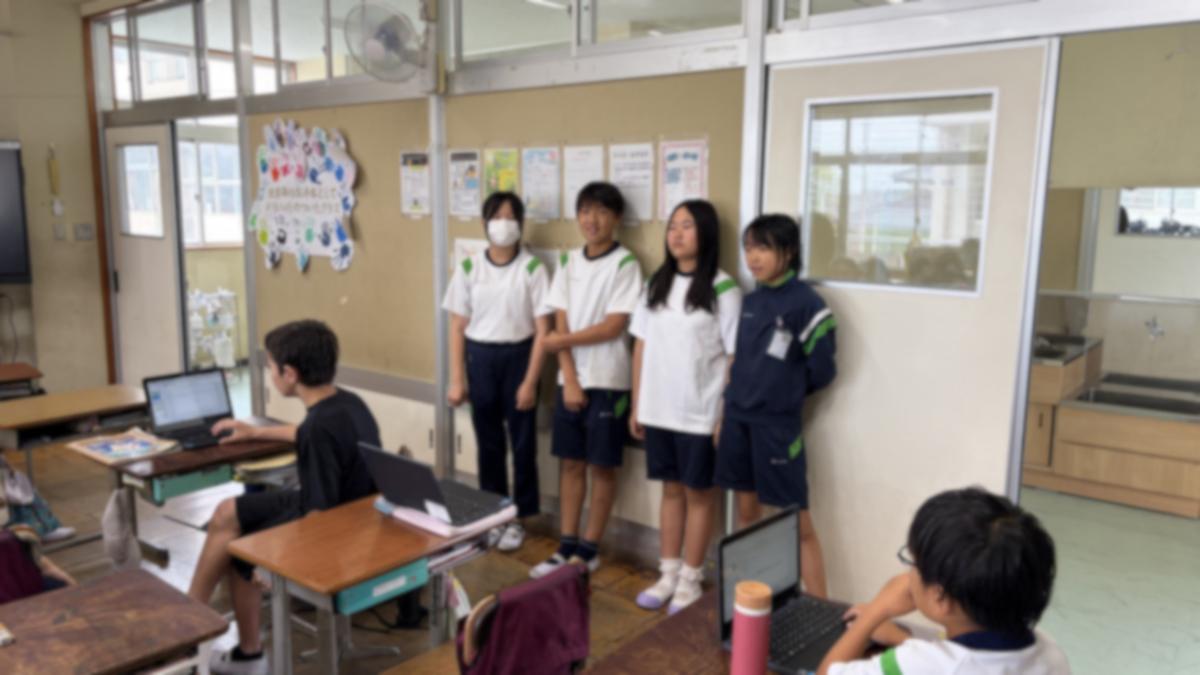 【6年生】ストップ地球温暖化 発表練習