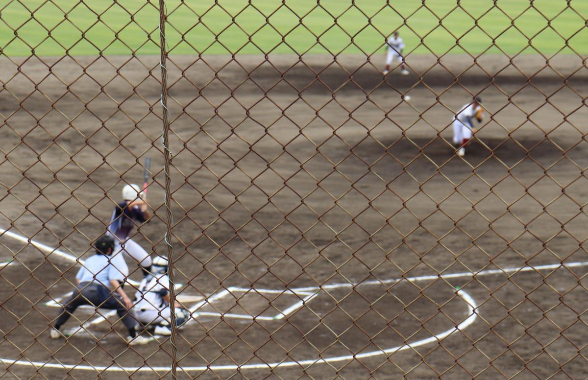 野球部初戦勝利