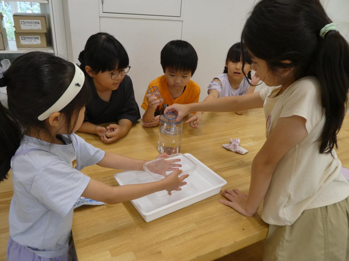 2年生:水のかさ調べ