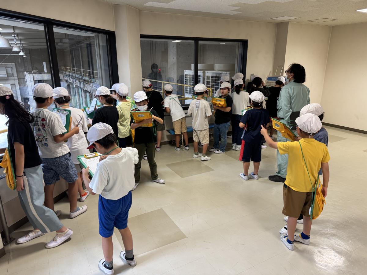 クリーンセンターに見学!