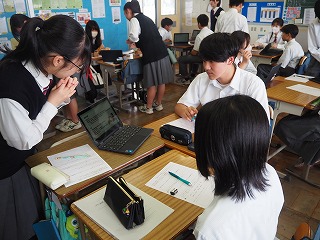7/7 異学年交流発表会