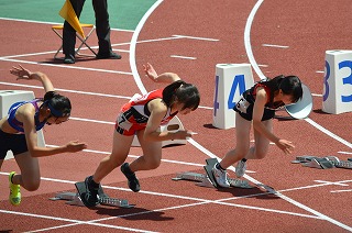 7/8 県陸上大会1日目