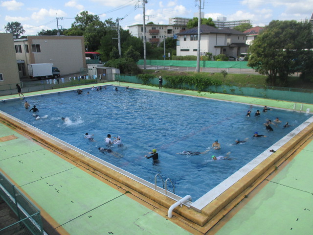 7月9日(木)7・9年生 体育