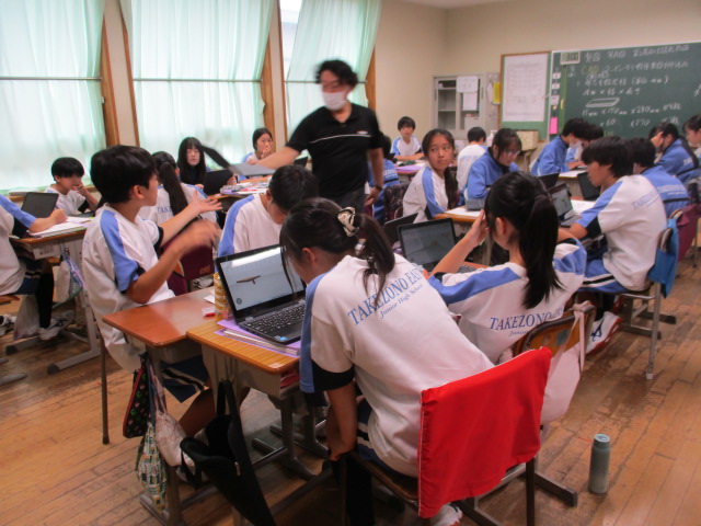 7月9日(木)7年生 技術