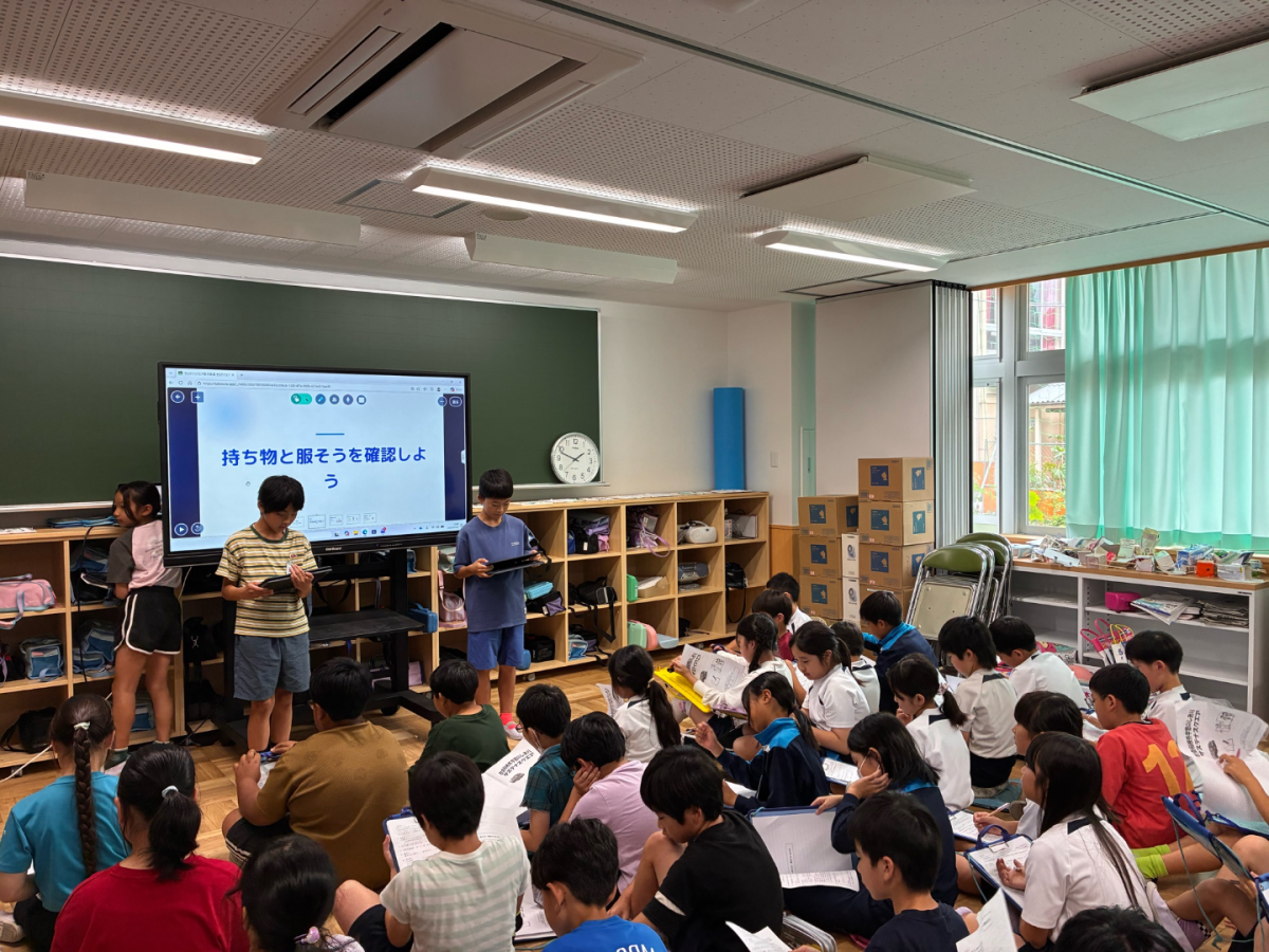 【4年生】サステナスクエア事前集会をしました