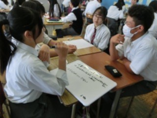 9年学活 よりよいクラスにするために