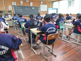 【9学年】進路講演会