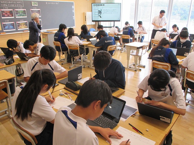 7月13日(月)教育委員視察訪問