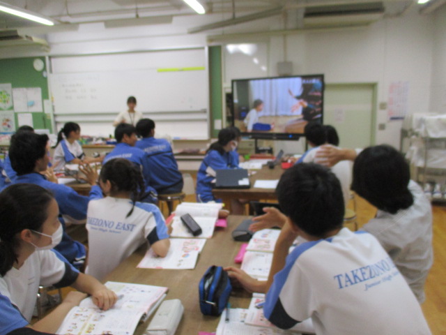 7月14日(火)9年生 家庭