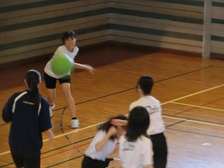 9学年レクリエーション「ドッジボール」