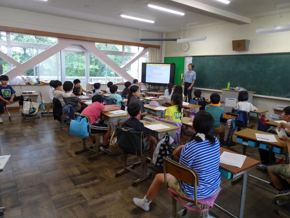 防災講話をいただきました