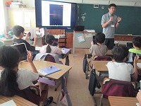4年生 iPadを使っての星座の学習
