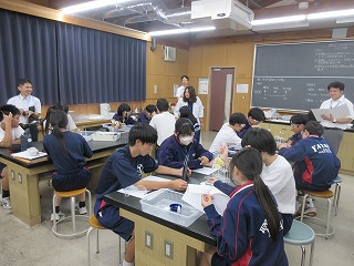 【9年生】理科授業公開