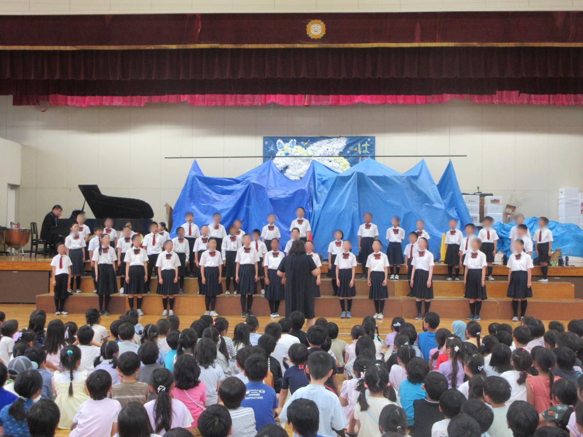 【学校より】合唱部の壮行会を行いました